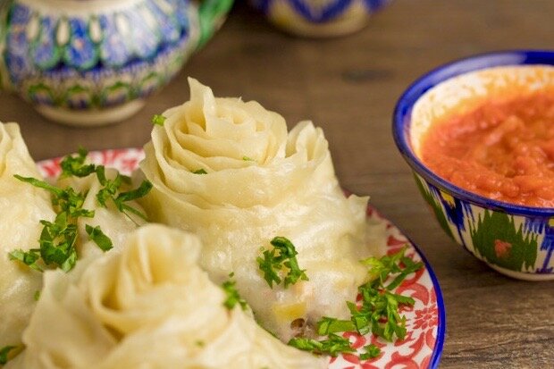 Узбекский хунон (ханум), или быстрый способ использовать мясной фарш | Дневники - на цветы-шары-ульяновск.рф