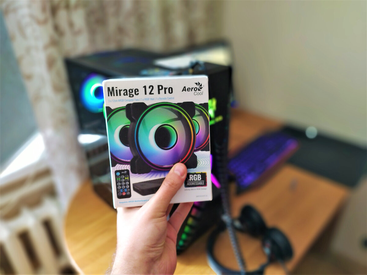 Коробка AeroCool Mirage 12 pro ARGB