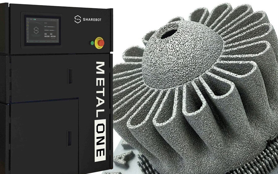 Компактный 3D-принтер по металлу Sharebot MetalONE
