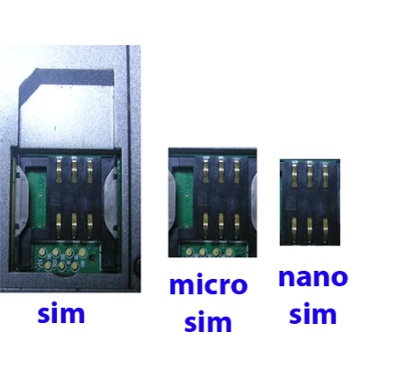 Переходник Sim - Nano Sim - Micro Sim (восстановитель Sim), 2 штуки Черный