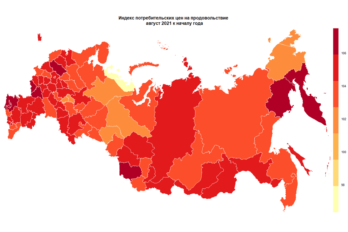 Данные Росстата, графика автора