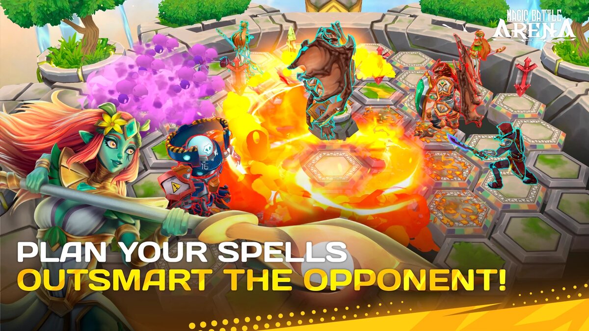 Мобильная игра Magic Battle Arena доступна на смартфонах | App-Time.ru |  Дзен