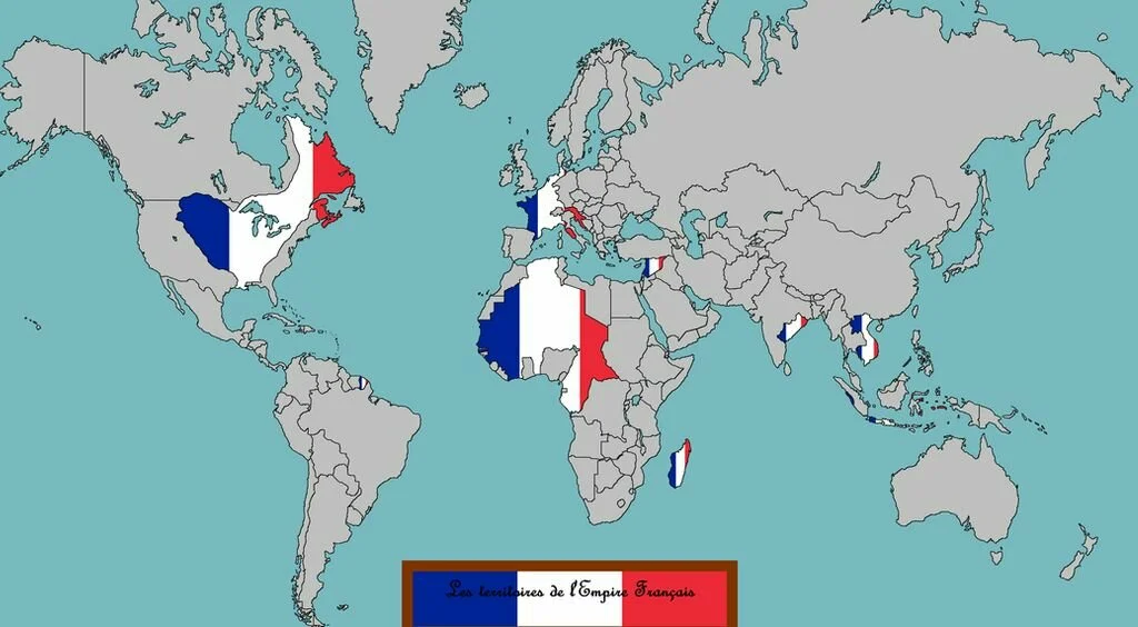 Картинка территории франции