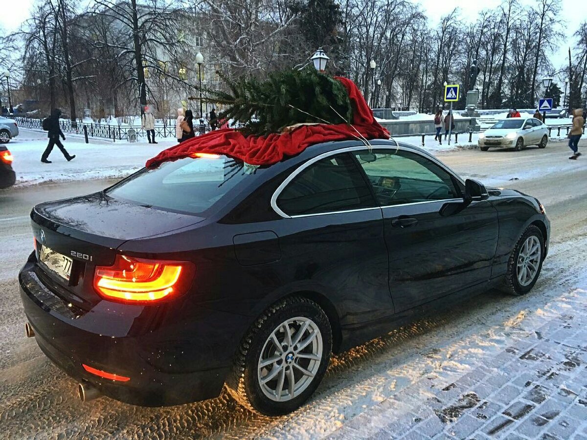 Новогодняя елка Audi