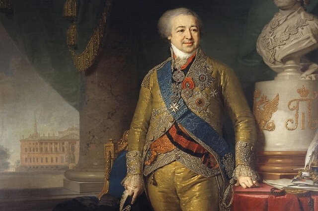 Князь Куракин. На фото: картина художника В.Л. Боровиковского, 1802 год.