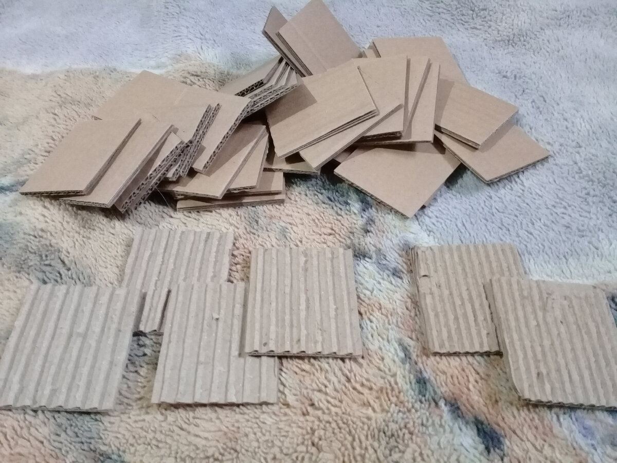 Картон оказался двухсторонний.