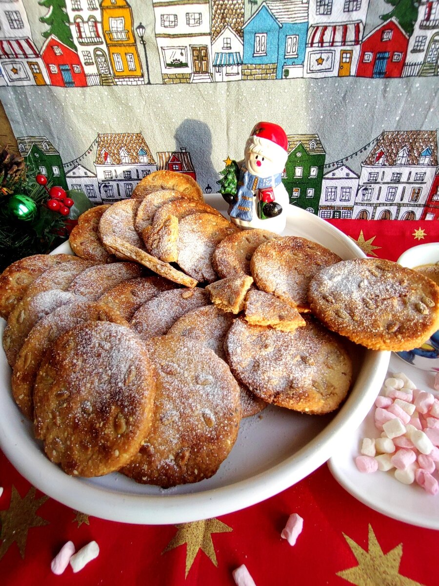    Печенье кунжутно-арахисовое