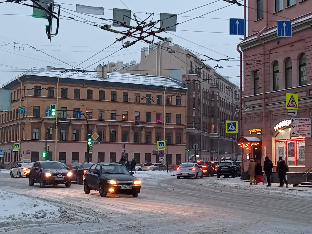 Центр замело. Фото автора