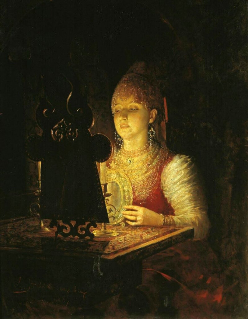 Картина Александра Новоскольцева Светлана 1889