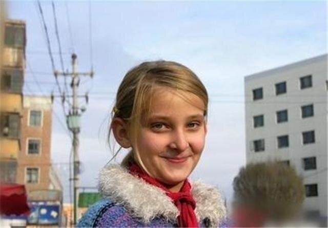 Русская девочка в Китае