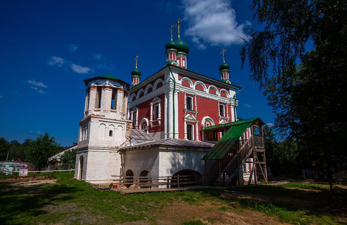 Церковь Казанской иконы Божией Матери в Полевшине. Городской округ Истра (бывший Истринский район) Московской области. Фото автора статьи 