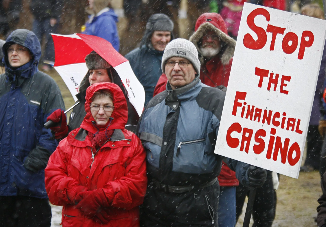 Демонстрации в Исландии - 2008 год