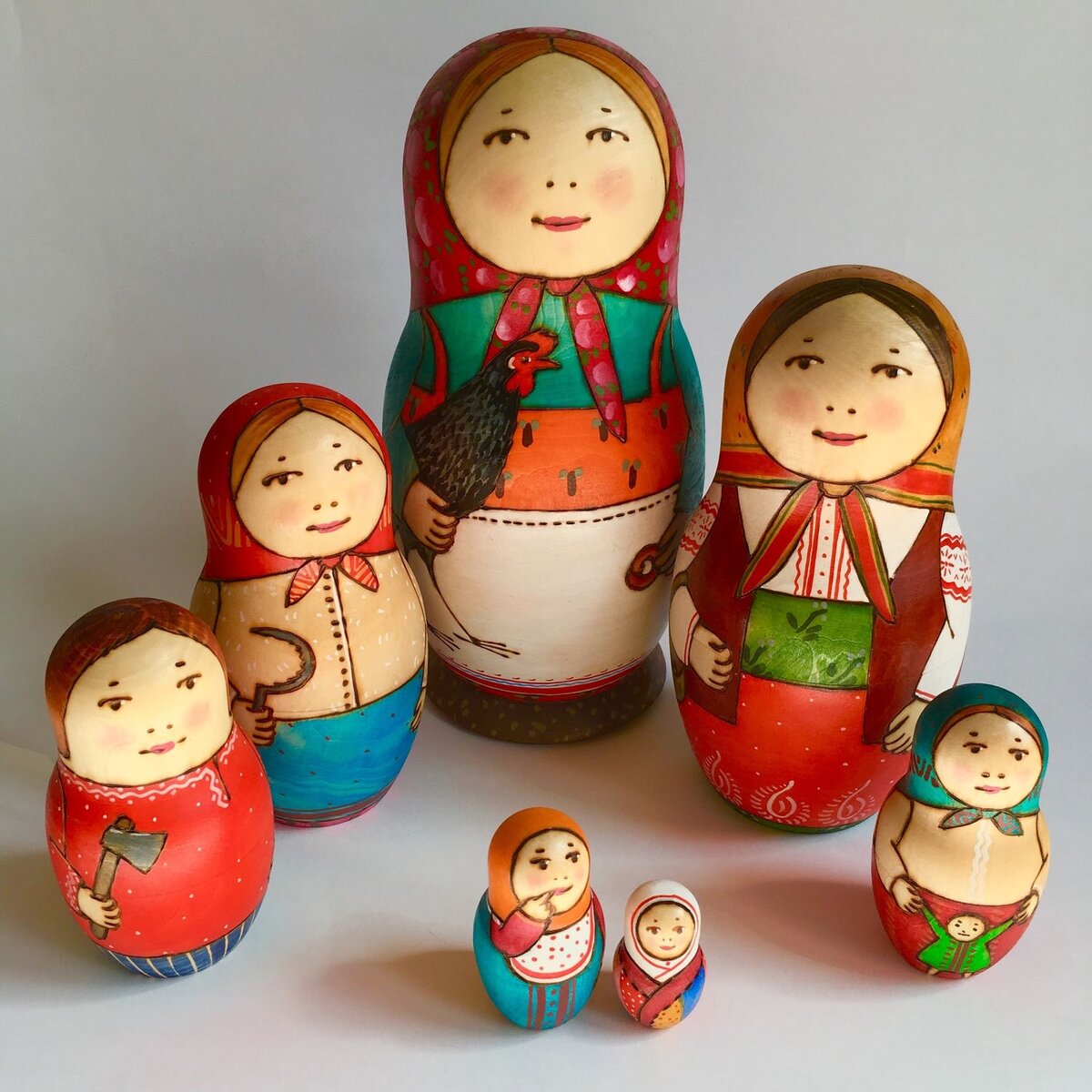 Матрёшка. Яндекс картинки