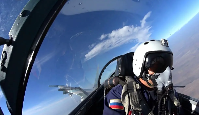 Российский лётчик