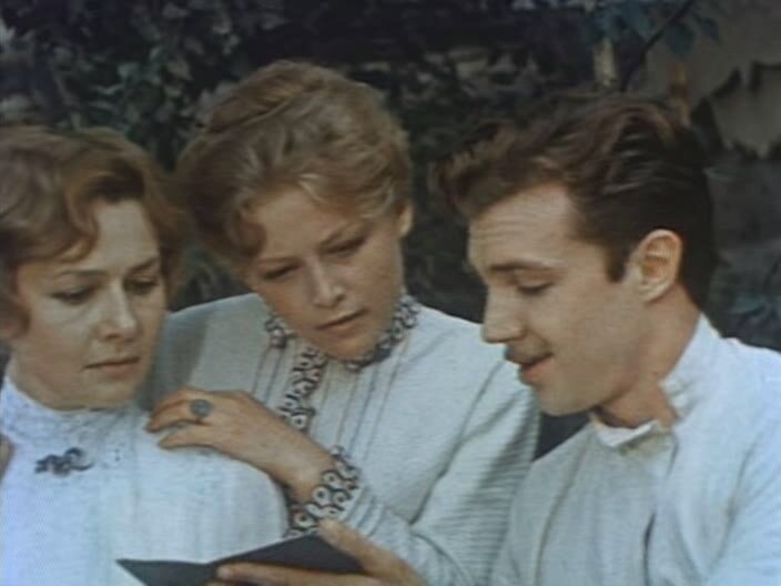 Ильма Паулус (в центре) на съёмках фильма в Белоруссии.