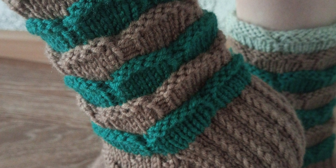 Распродажа вязаных носков