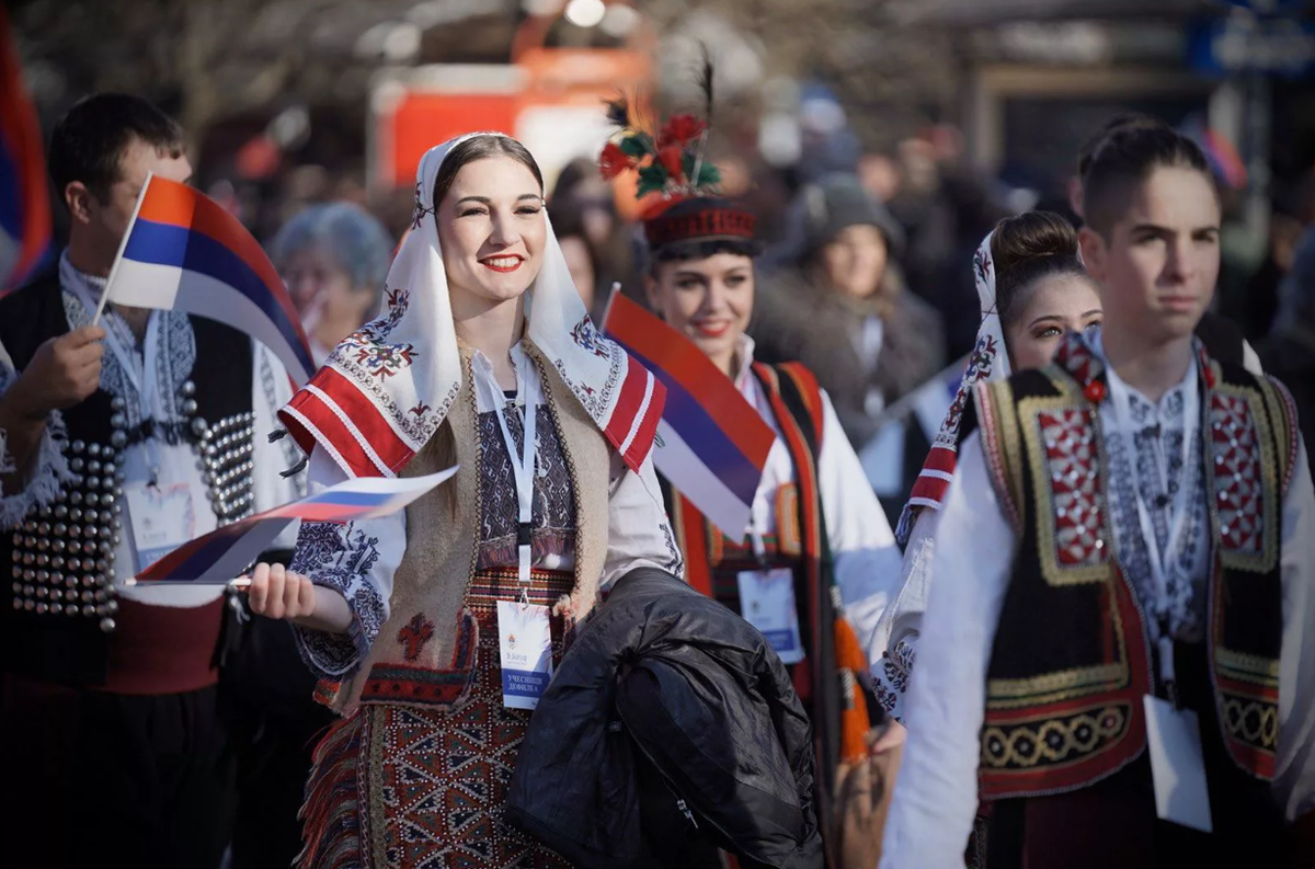 Масленица в сербии