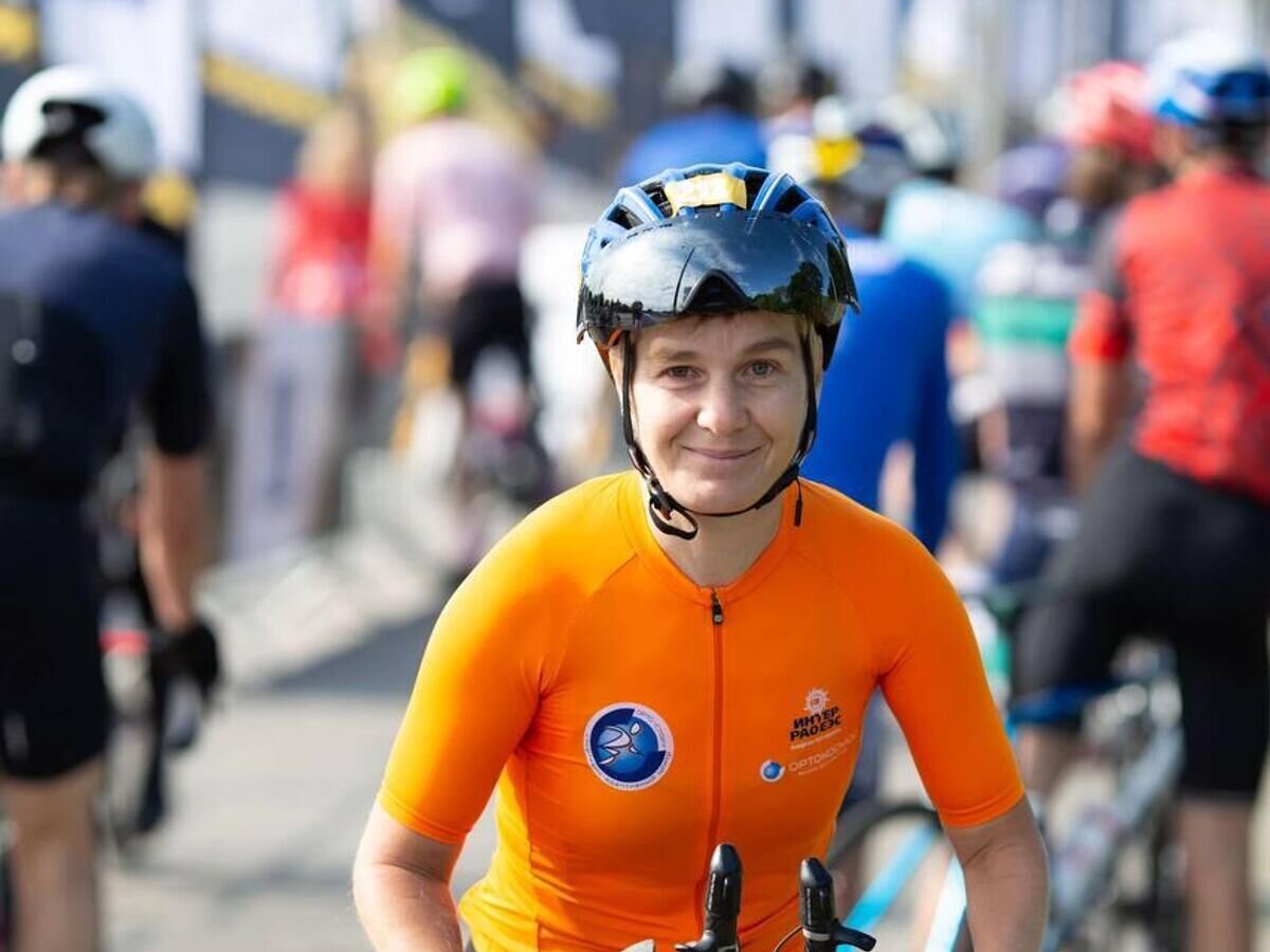    Российская паравелогонщица Елена Галкина© из личного архива Елены Галкиной