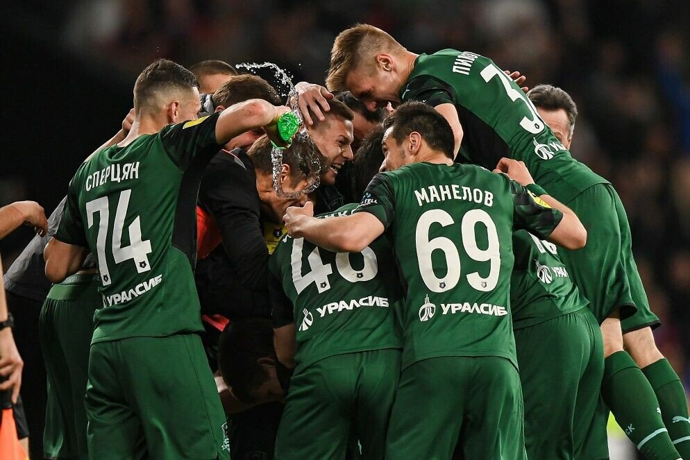 ​В матче «Краснодар» – ЦСКА 15 мая 2022 года в составе «быков» вышло 11 воспитанников академии клуба. Фото: fckrasnodar.ru