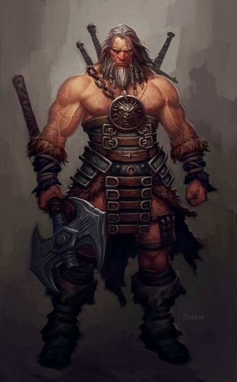 Diablo 3. Barbarian.