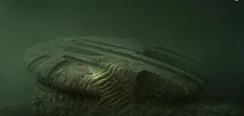 Объект на дне Балтийского моря.