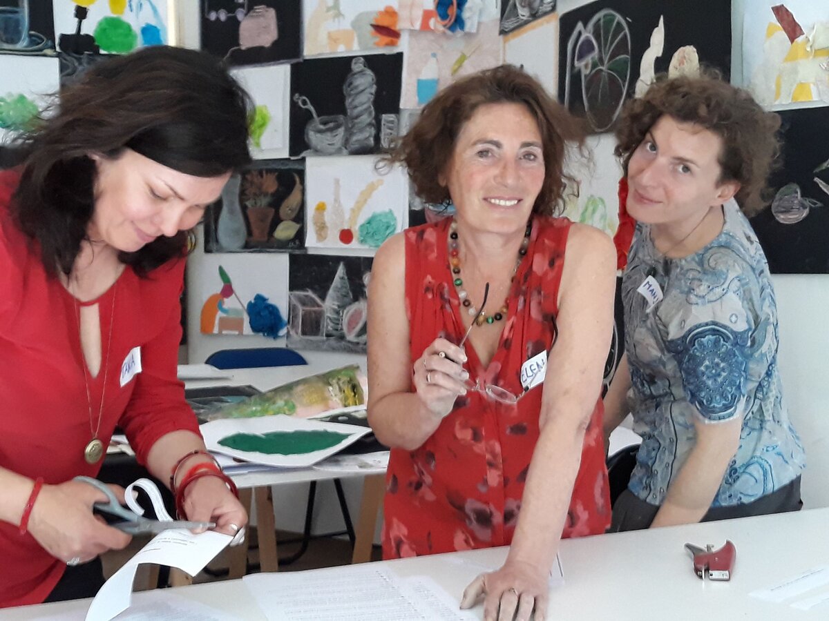 Таня Шер (переводчица и незаменимый ассистент курса)  Елена Макарова, Маня Макарова