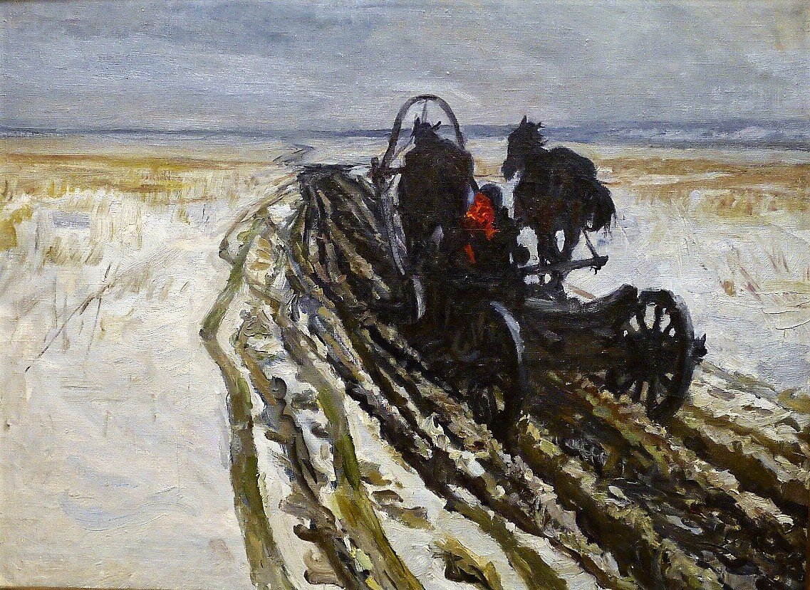 "Первый снег. Сумерки",1938-39