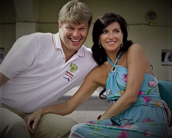 Дмитрий Губерниев и Ольга Богословская