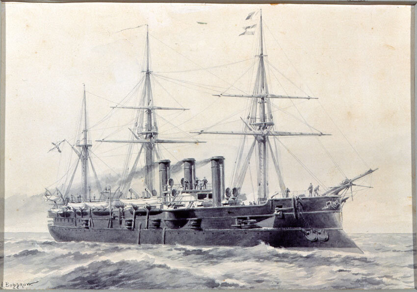 Память азова броненосный крейсер чертеж