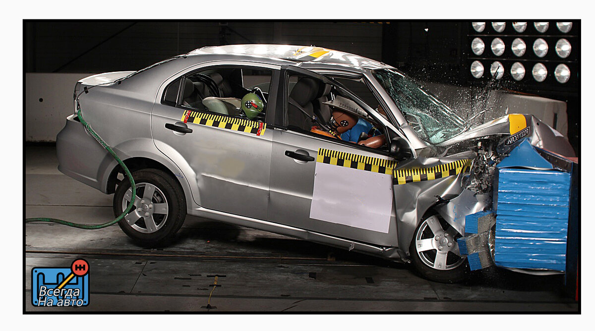 Краш-тест Chevrolet Aveo