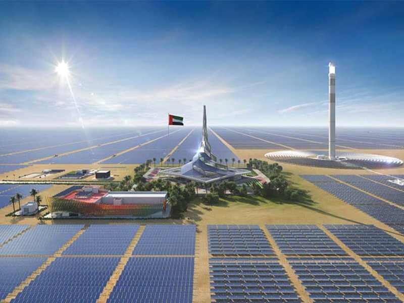 После окончания всех 5 очередей строительства Mohammed Bin Rashid Al-Maktoum solar park будет самым грандиозным солнечным проектом в мире