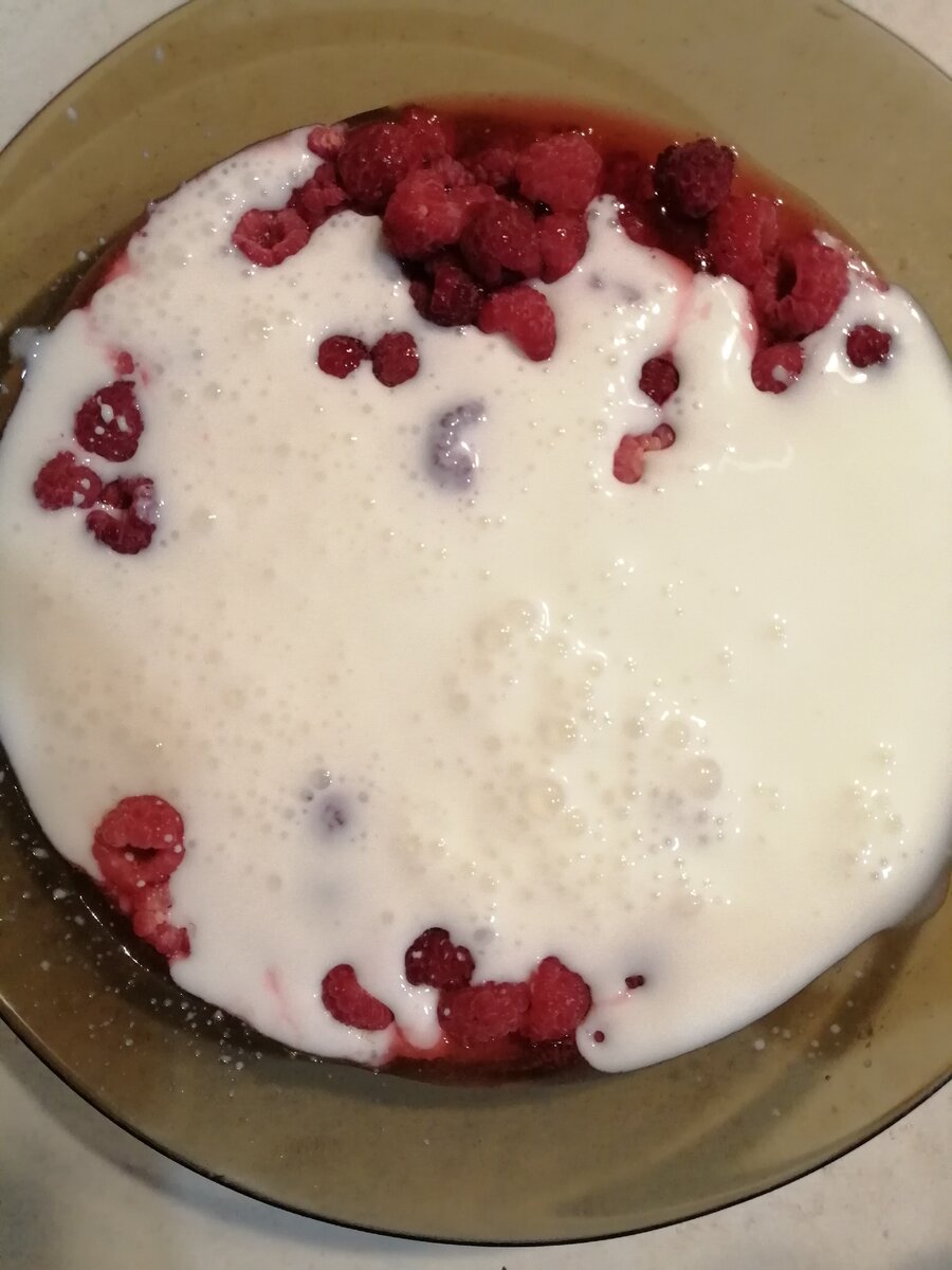 Малиновое суфле