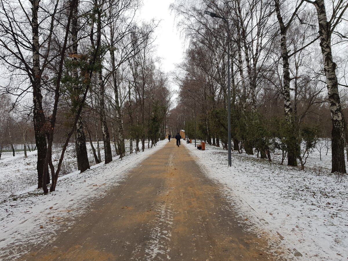 Иду по парку Дружбы к мини-зоопарку, который находится недалеко от станции метро Водный стадион.