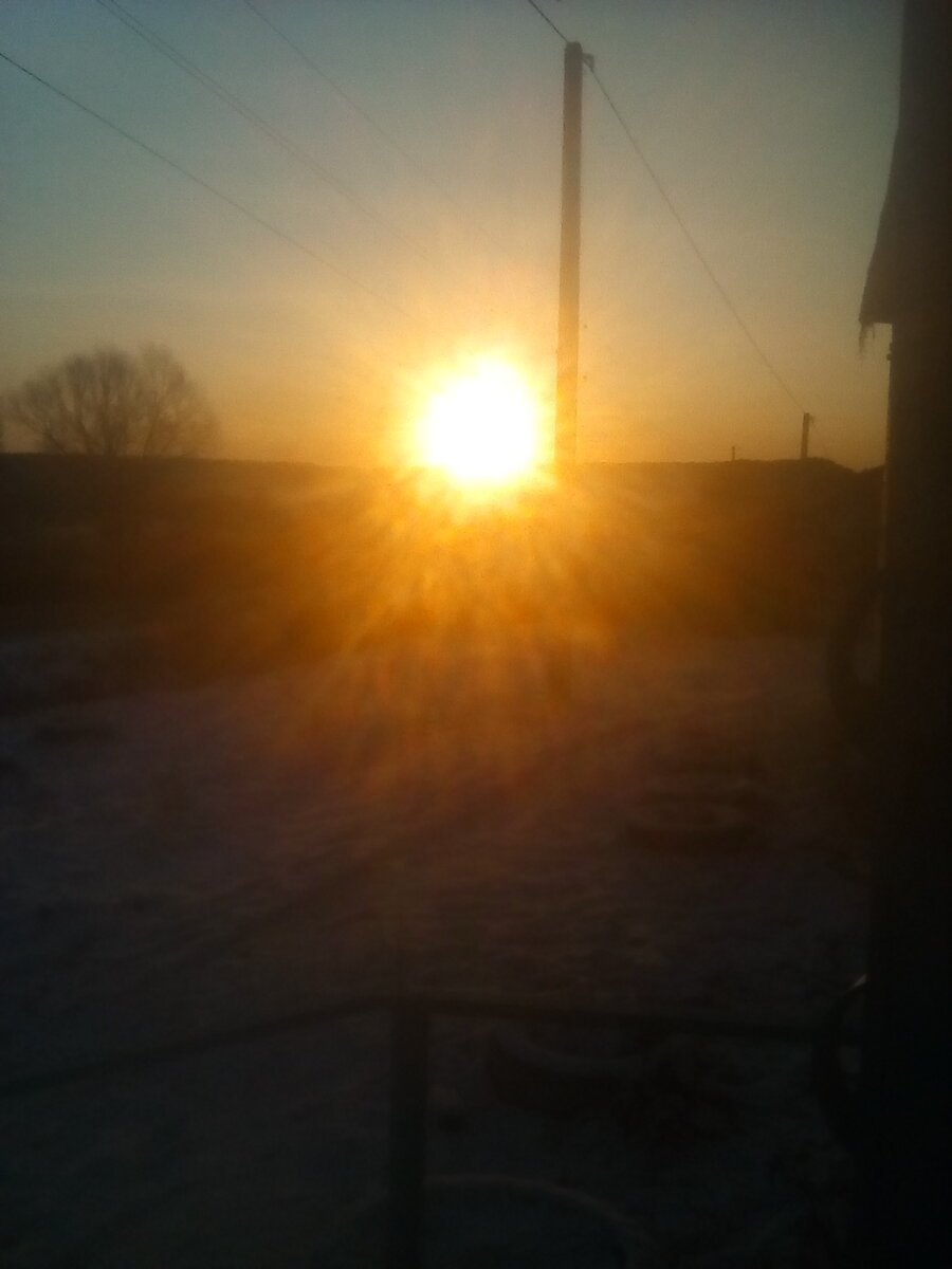 Надеюсь новый восход придёт.