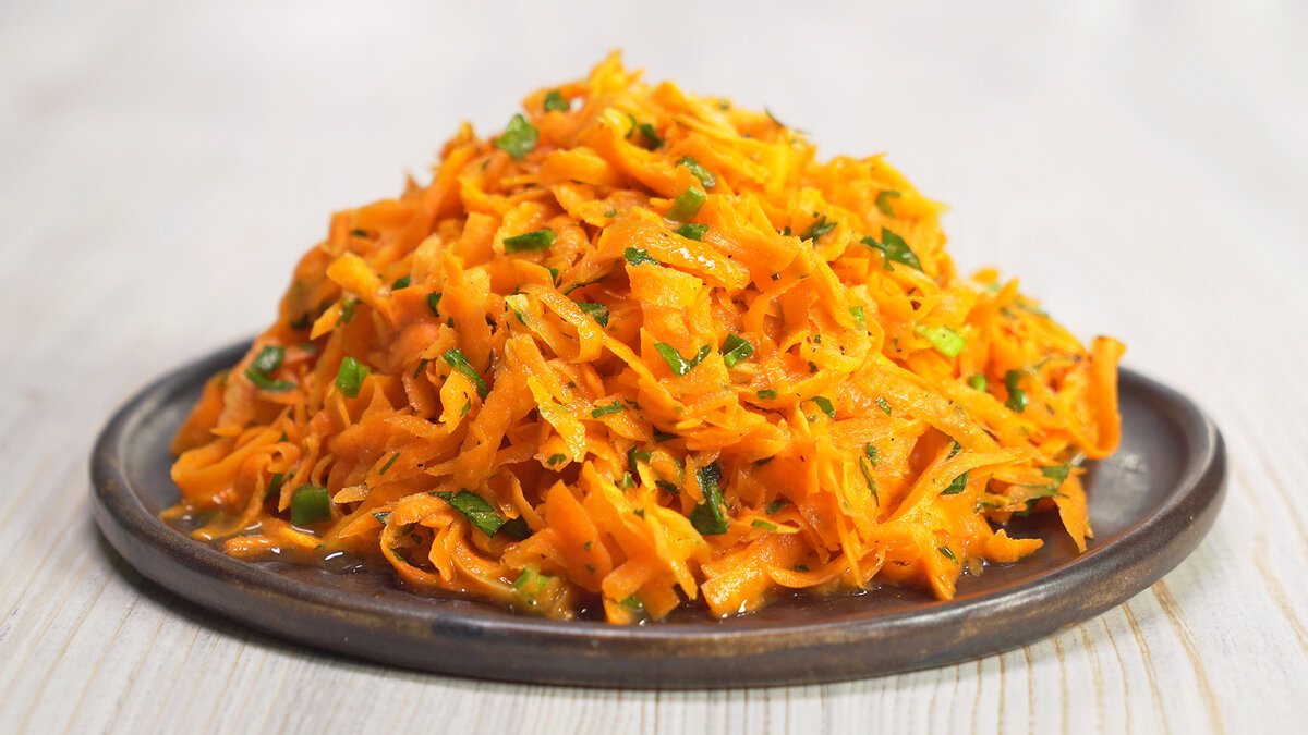 Салат из моркови с соусом дижон. Всегда Вкусно!