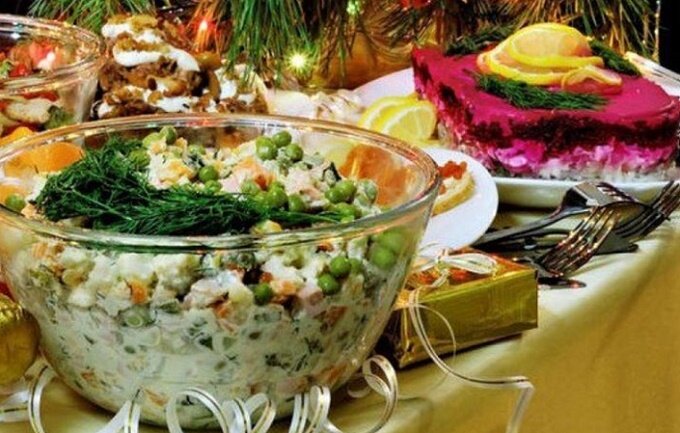 Салаты на Новый год!