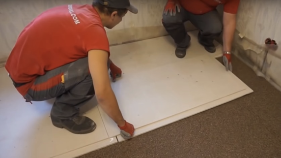 Полусухая стяжка