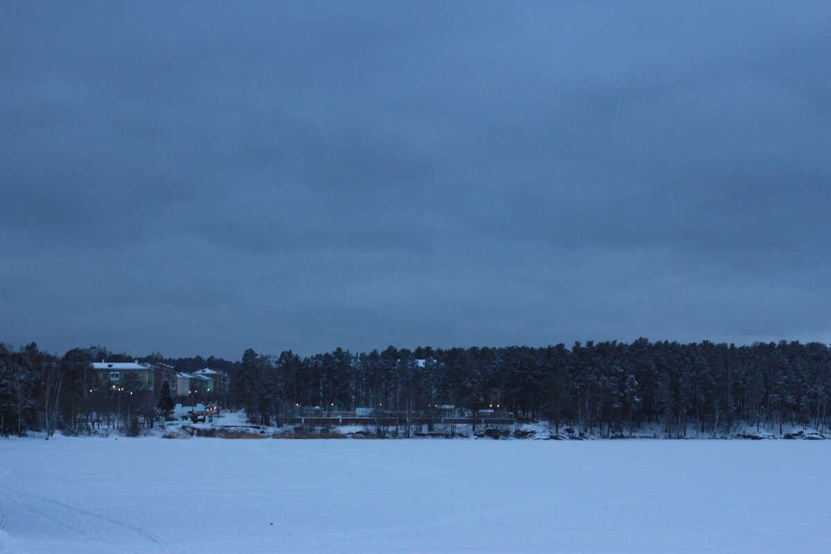 Набережная озера Синара