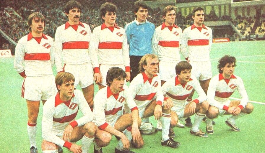 Чемпионский состав "Спартака" в 1987