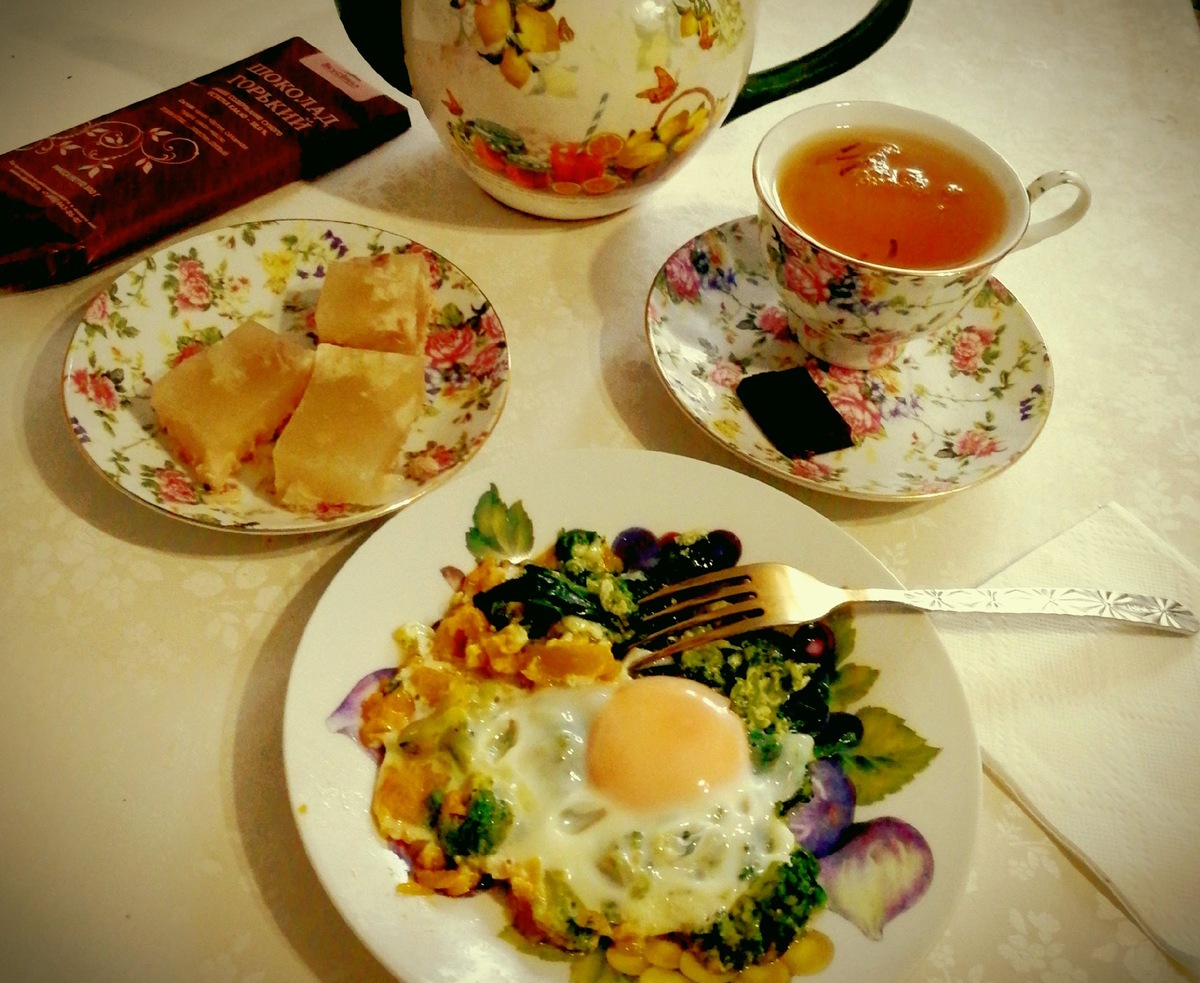 Шоколад, стала добавлять 3 раза в неделю.