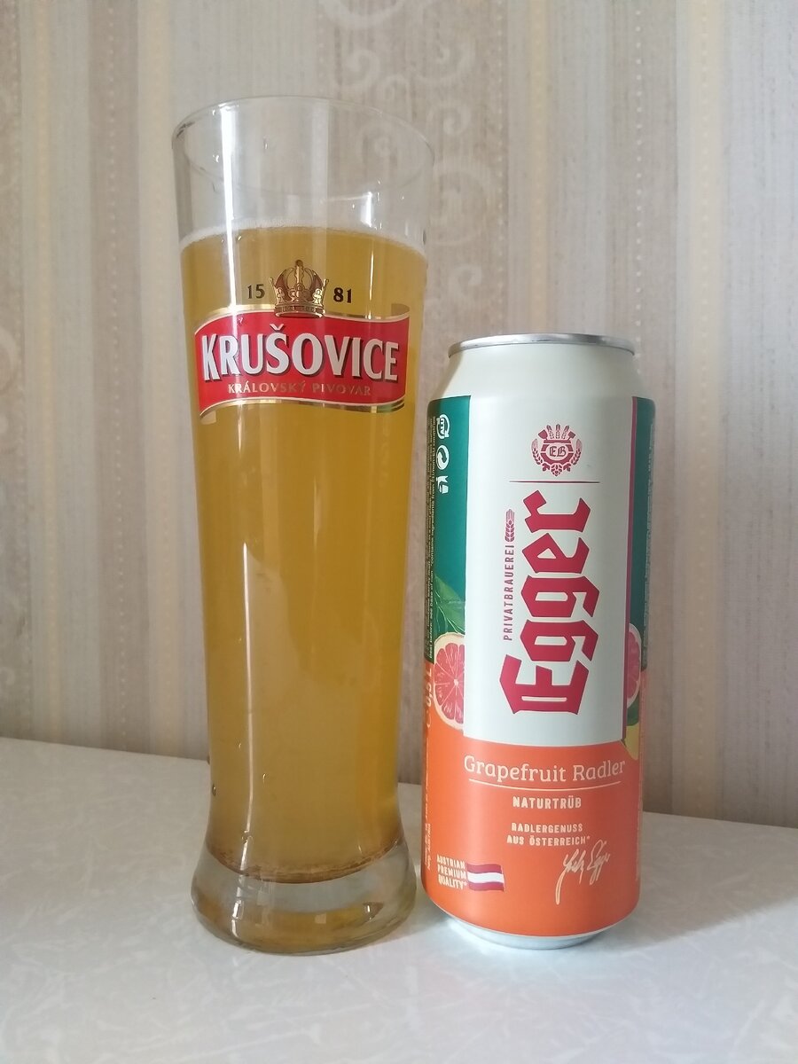 "Egger Grapefruit Radler"