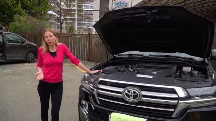 Лиса Рулит. Переделанный Toyota Land Cruiser 2011