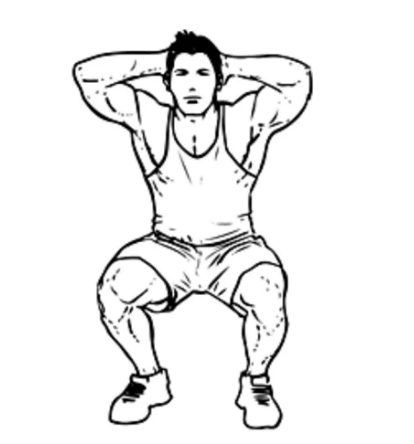 Плодотворная вечерняя тренировка для мужчин за 40. Общеукрепляющий комплекс из 7 упражнений с собственным весом.
