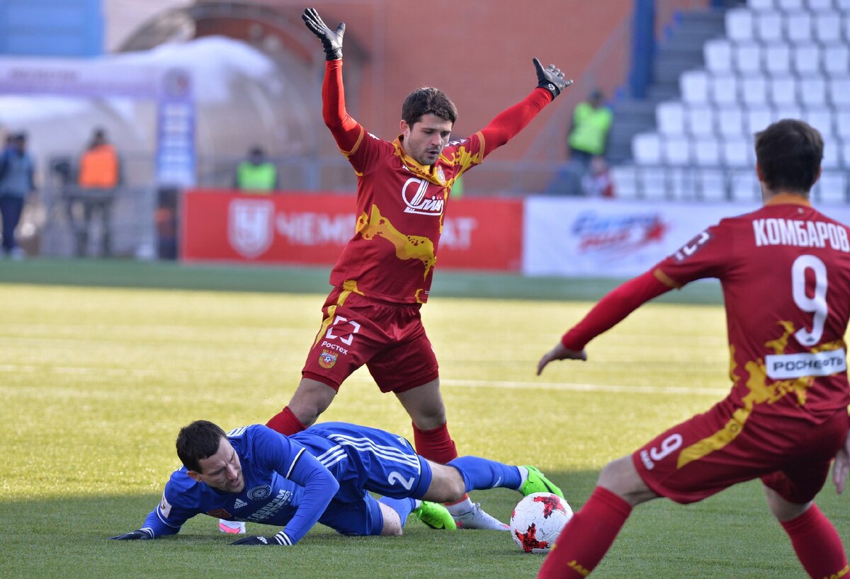 Игроки "Арсенала" сдавались "Оренбургу" прямо во время игры. Фото fcorenburg.ru.