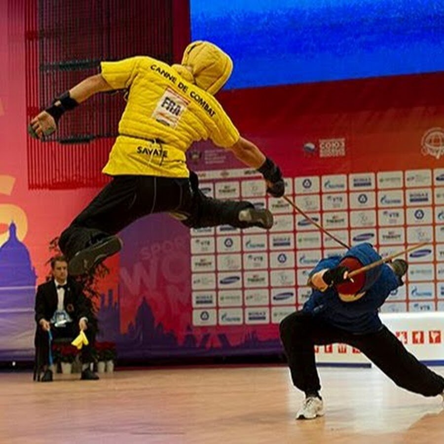 Международный вид спорта которого нет в России.