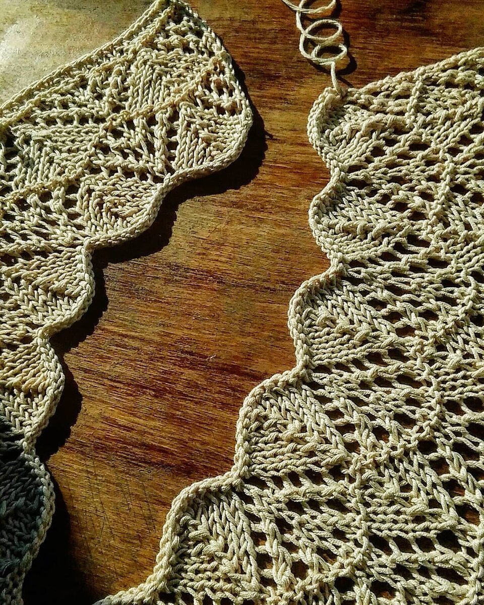 Ажурное платье из хлопка | SIBKNITTING // Канал о вязании | Дзен
