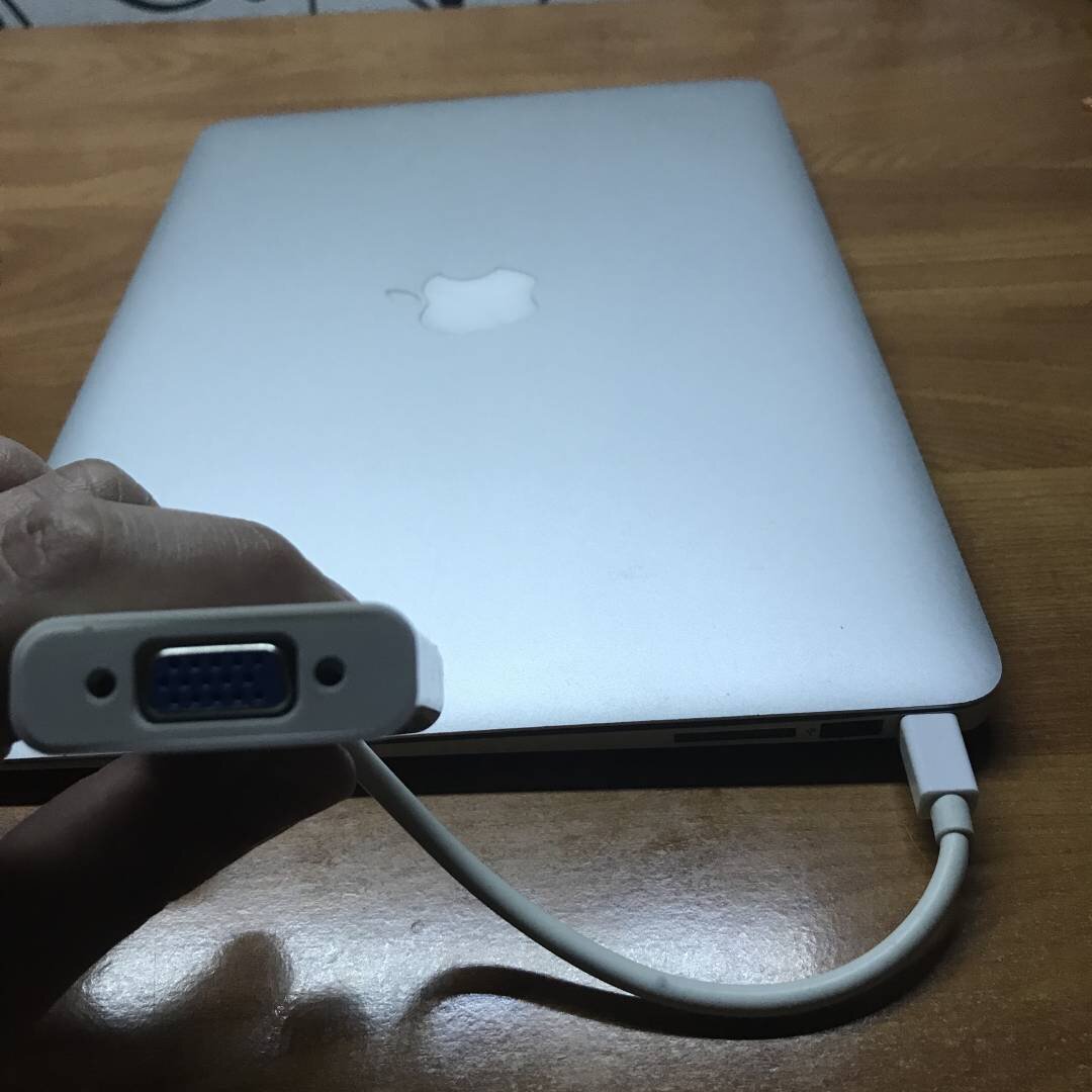 Подключаем macbook