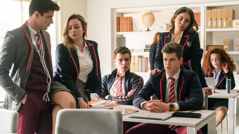 Кадр из сериала "Элита", фото из открытого источника Google