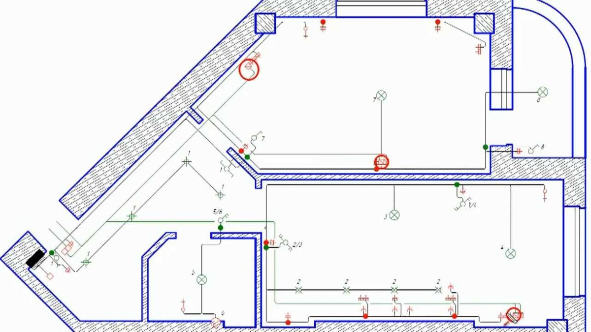 Как разделить электропроводку на группы? Делим на группы освещение | ASUTPP  | Дзен