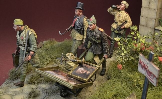 Те самые сомнительные миниатюры. Иллюстрация: facebook.com/ddayminiature